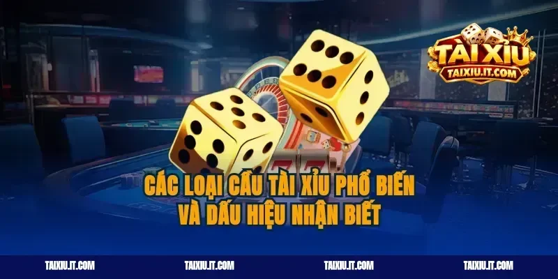 Các loại cầu tài xỉu phổ biến và dấu hiệu nhận biết