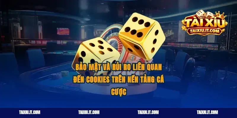 Bảo mật và rủi ro liên quan đến cookies trên nền tảng cá cược