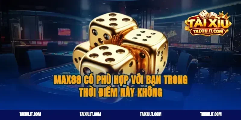Max88 có phù hợp với bạn trong thời điểm này không