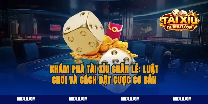 Khám phá tài xỉu chẵn lẻ: luật chơi và cách đặt cược cơ bản